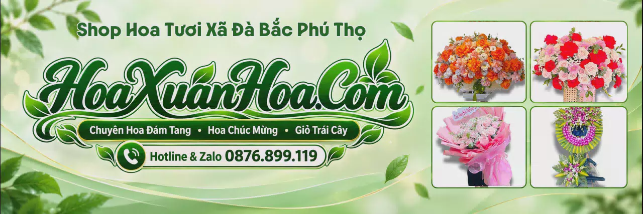 Ảnh bìa Cửa Hàng Hoa Tươi Tại Xã Đà Bắc Phú Thọ - Giao Hoa Nhanh Trong 2 Giờ