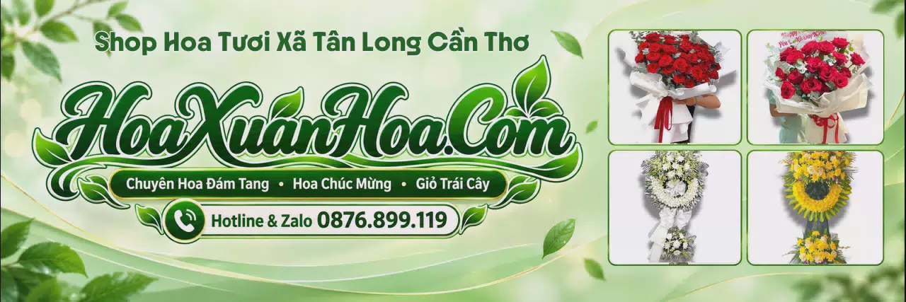 Ảnh bìa Cửa Hàng Bán Hoa Tươi Tại Xã Tân Long Cần Thơ - Đặt Hoa Online Giao Tận Nhà