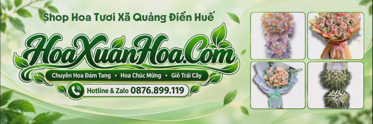 Ảnh bìa Shop Hoa Tươi Tại Xã Quảng Điền Huế - Giao Hoa Nhanh Chóng
