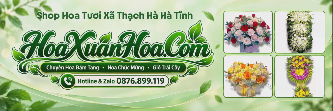 Ảnh bìa Cửa Hàng Hoa Tươi Tại Xã Thạch Hà Hà Tĩnh - Dịch Vụ Hoa Tươi Tận Nơi