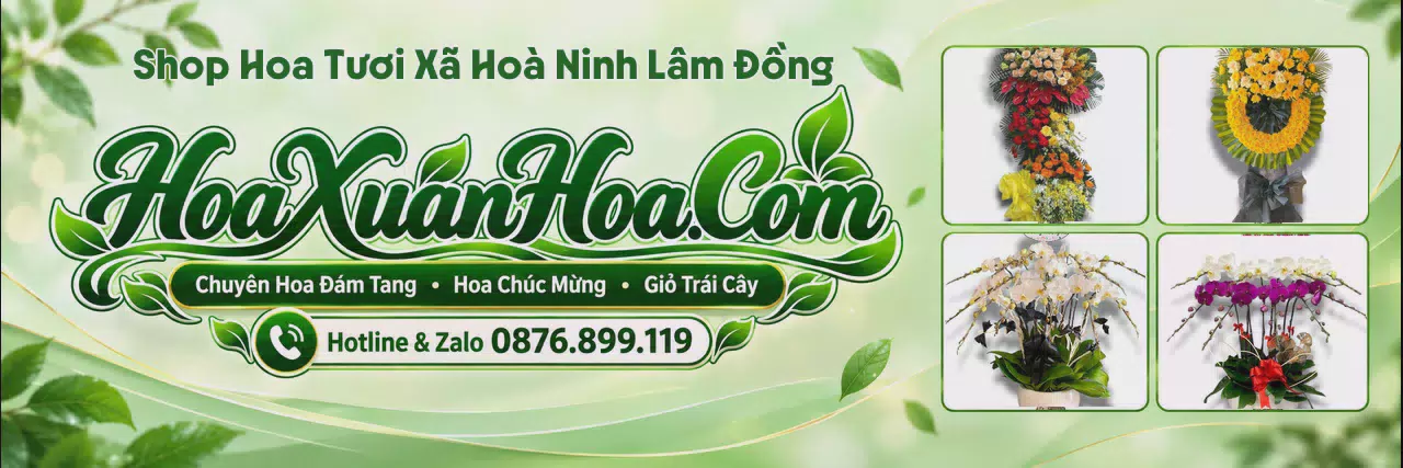 Ảnh bìa Tiệm Hoa Tươi Tại Xã Hoà Ninh Lâm Đồng - Tiệm Hoa Tươi Giao Tận Nhà