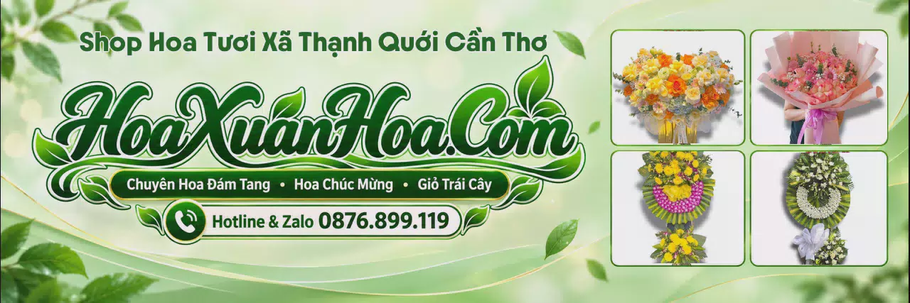 Ảnh bìa Tiệm Hoa Tươi Tại Xã Thạnh Quới Cần Thơ - Đặt Hoa Nhanh Trong Ngày