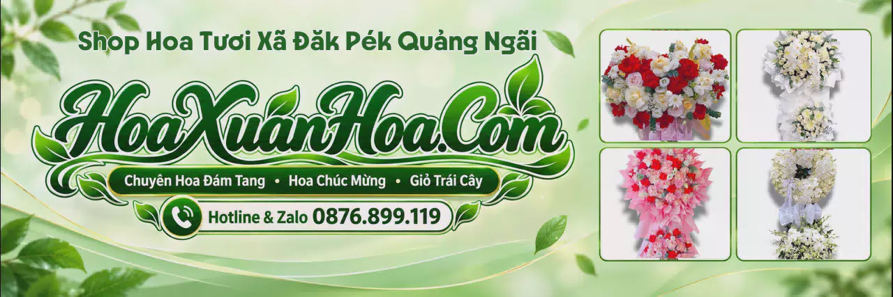 Ảnh bìa Shop Bán Hoa Tươi Tại Xã Đăk Pék Quảng Ngãi - Shop Hoa Tươi Giao Trong Ngày