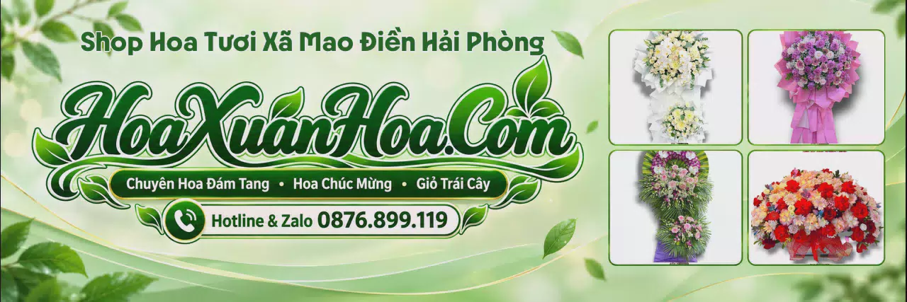 Ảnh bìa Đặt Hoa Tươi Tại Xã Mao Điền Hải Phòng - Đặt Hoa Online Giao Nhanh