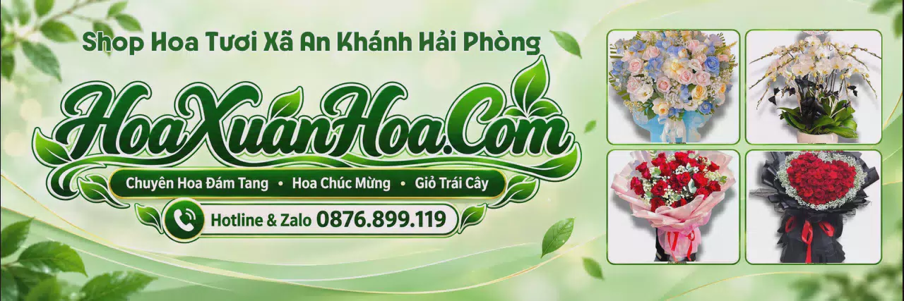 Ảnh bìa Cửa Hàng Hoa Tươi Tại Xã An Khánh Hải Phòng - Đặt Hoa Nhanh Trong Ngày