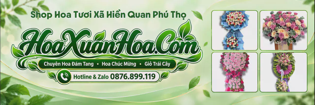 Ảnh bìa Shop Bán Hoa Tươi Tại Xã Hiền Quan Phú Thọ - Tiệm Hoa Tươi Gần Đây