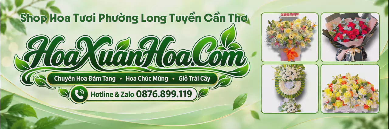 Ảnh bìa Đặt Hoa Tươi Tại Phường Long Tuyền Cần Thơ - Tiệm Hoa Tươi Giao Nhanh