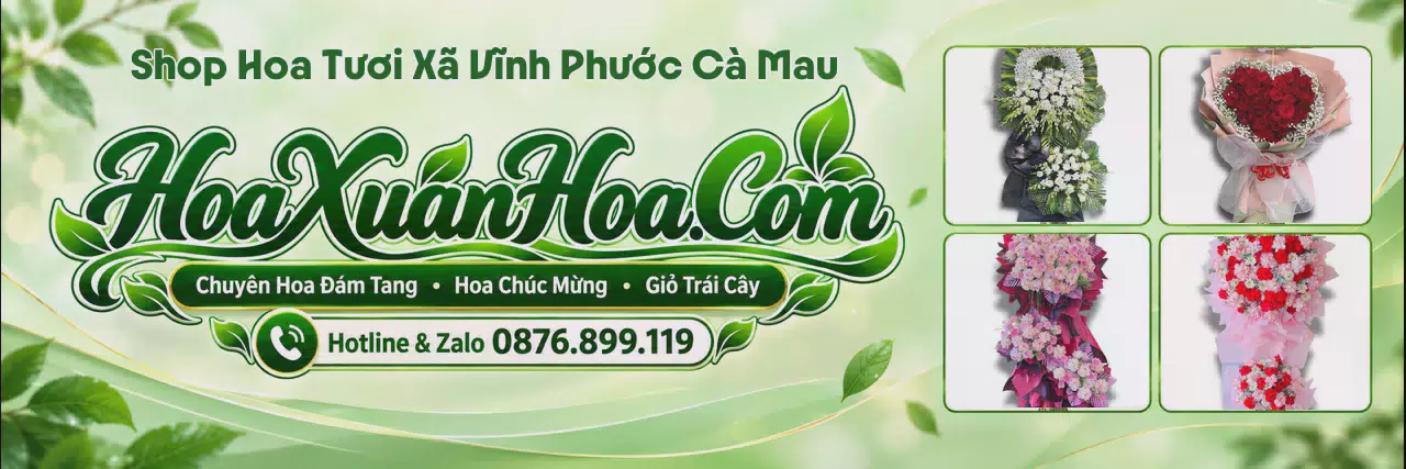 Ảnh bìa Shop Hoa Tươi Tại Xã Vĩnh Phước Cà Mau - Tiệm Hoa Tươi Gần Đây