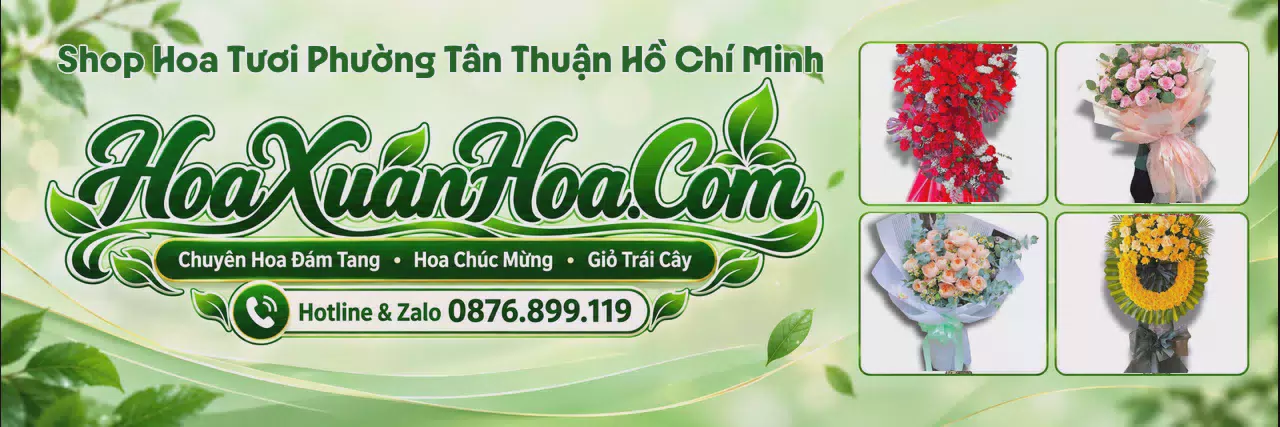 Ảnh bìa Shop Hoa Tươi Tại Phường Tân Thuận Hồ Chí Minh - Shop Hoa Giao Tận Nhà