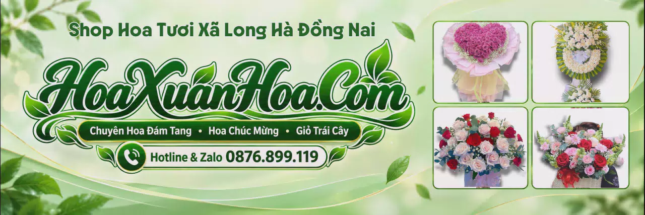 Ảnh bìa Đặt Hoa Tươi Tại Xã Long Hà Đồng Nai - Đặt Hoa Online Giao Nhanh
