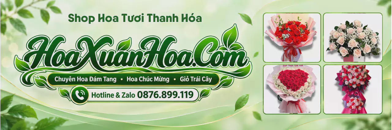 Ảnh bìa Tiệm Hoa Tươi Tại Thanh Hóa - Giao Hoa Tận Nơi