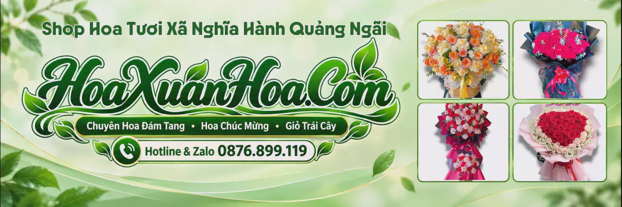 Ảnh bìa Cửa Hàng Hoa Tươi Tại Xã Nghĩa Hành Quảng Ngãi - Giao Hoa Tận Địa Chỉ