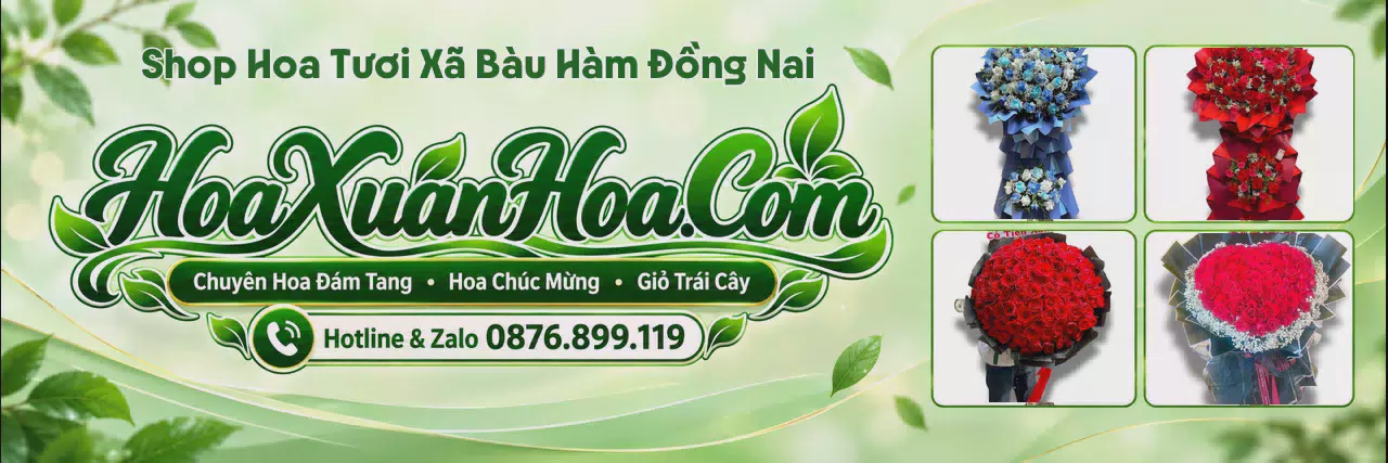 Ảnh bìa Tiệm Hoa Tươi Tại Xã Bàu Hàm Đồng Nai - Shop Hoa Nhận Đơn Online