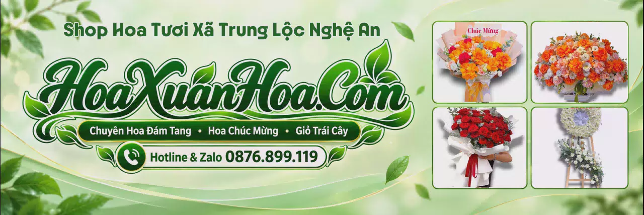 Ảnh bìa Cửa Hàng Hoa Tươi Tại Xã Trung Lộc Nghệ An - Tiệm Hoa Nhận Giao Tận Nơi