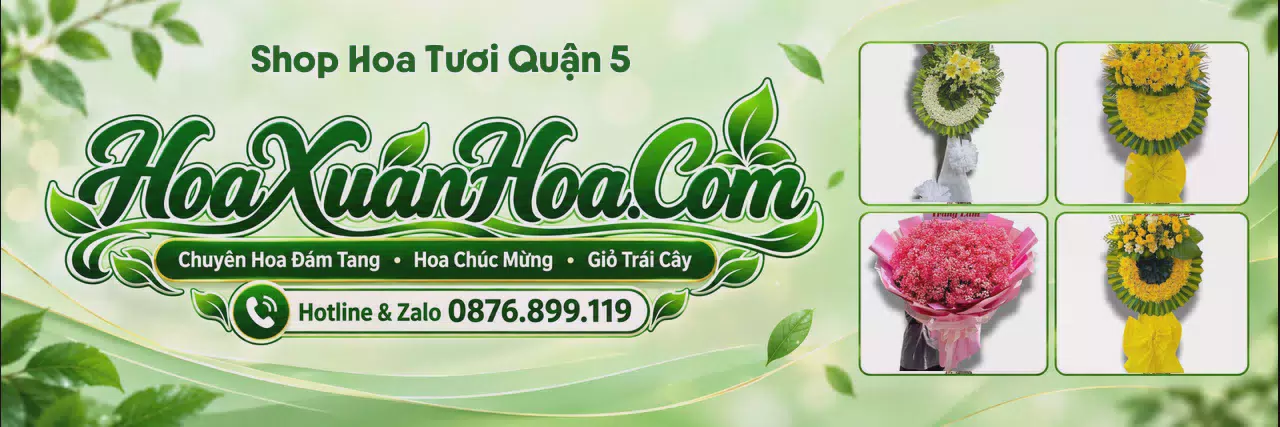 Ảnh bìa Cửa Hàng Bán Hoa Tươi Tại Quận 5 - Giao Hoa Tận Nơi