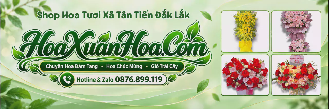 Ảnh bìa Tiệm Hoa Tươi Tại Xã Tân Tiến Đắk Lắk - Shop Hoa Nhận Đơn Online