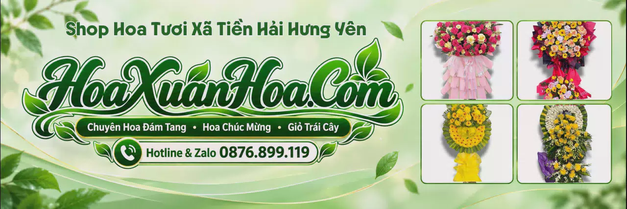 Ảnh bìa Shop Bán Hoa Tươi Tại Xã Tiền Hải Hưng Yên - Shop Hoa Giao Nhanh Trong Ngày
