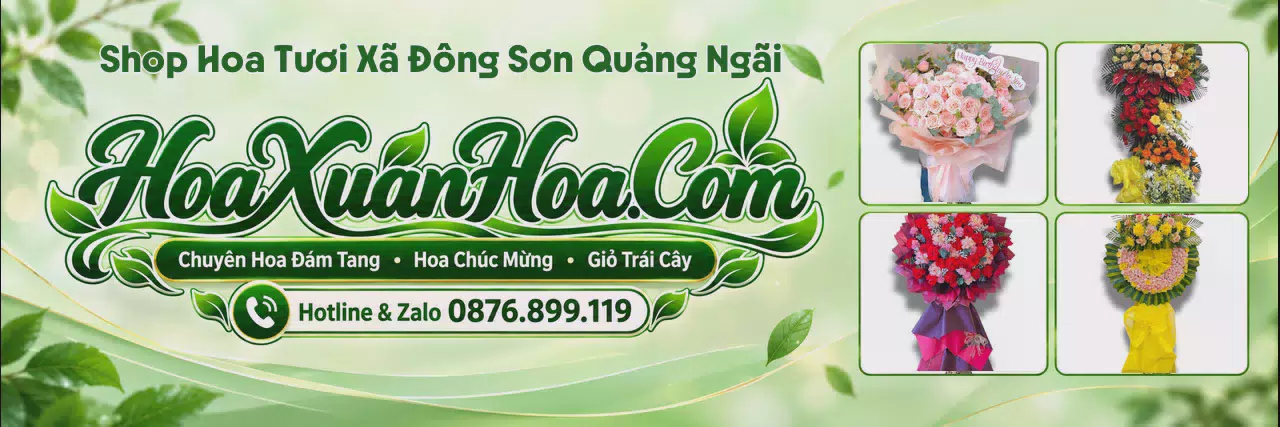 Ảnh bìa Shop Hoa Tươi Tại Xã Đông Sơn Quảng Ngãi - Dịch Vụ Đặt Hoa Trực Tuyến