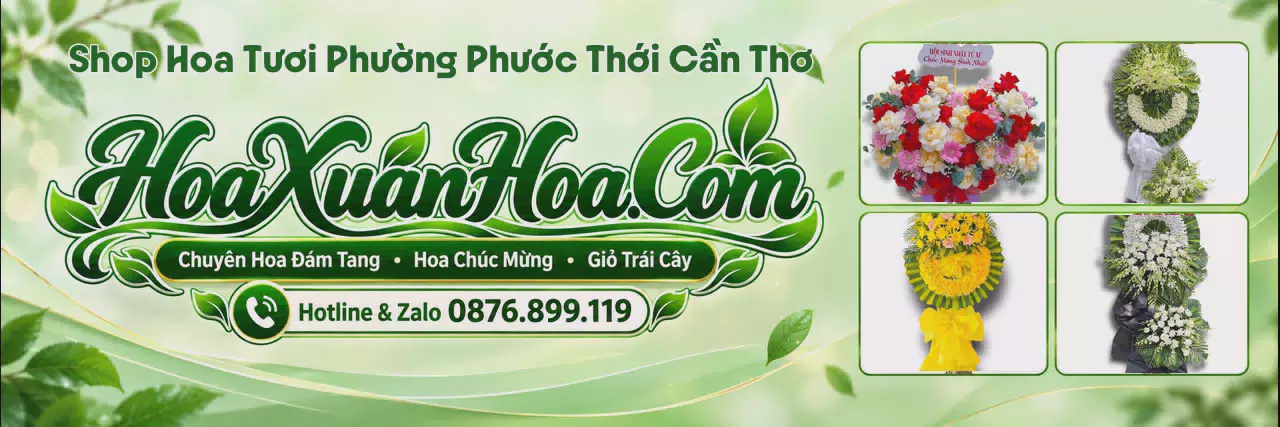 Ảnh bìa Shop Hoa Tươi Tại Phường Phước Thới Cần Thơ - Tiệm Hoa Tươi Giao Nhanh