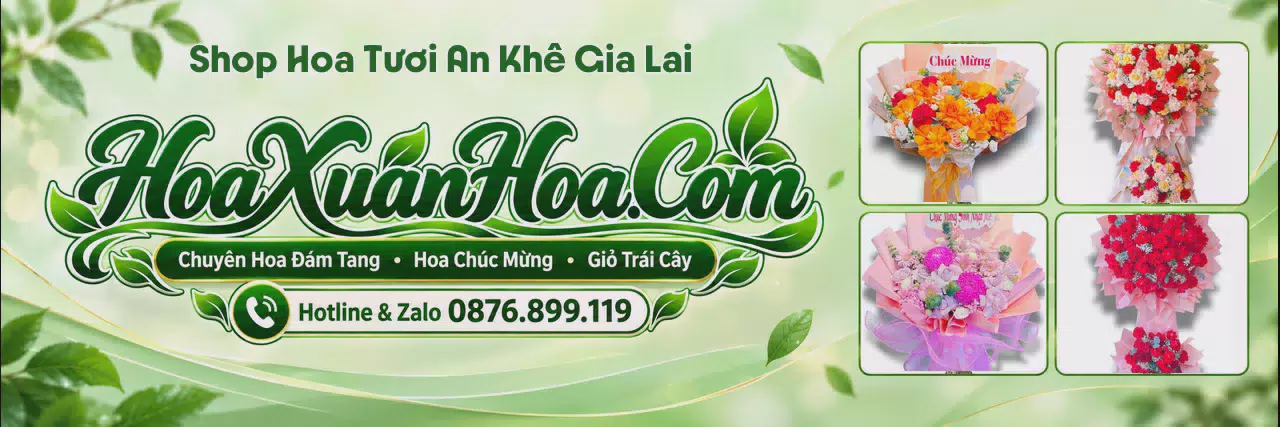 Ảnh bìa Shop Hoa Tươi Tại An Khê Gia Lai - Dịch Vụ Đặt Hoa Trực Tuyến