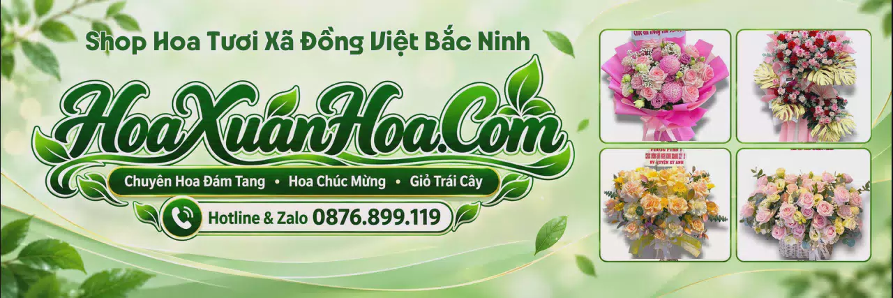 Ảnh bìa Cửa Hàng Bán Hoa Tươi Tại Xã Đồng Việt Bắc Ninh - Đặt Hoa Nhanh Trong Ngày
