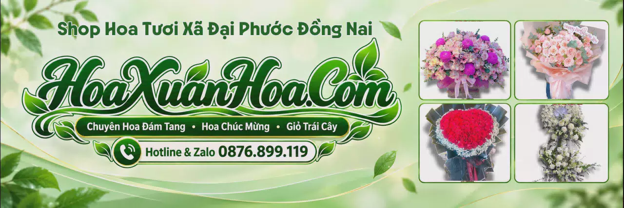 Ảnh bìa Shop Hoa Tươi Tại Xã Đại Phước Đồng Nai - Giao Hoa Nhanh Chóng
