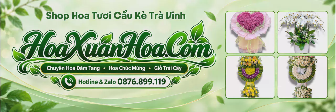 Ảnh bìa Tiệm Hoa Tươi Tại Cầu Kè Trà Vinh - Giao Hoa Tận Nơi