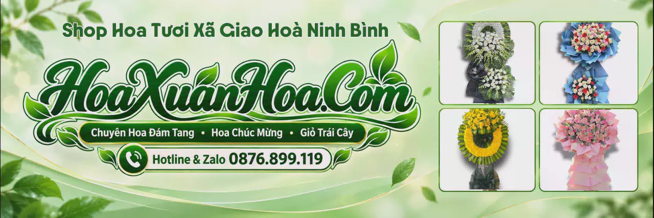 Ảnh bìa Shop Hoa Tươi Tại Xã Giao Hoà Ninh Bình - Đặt Hoa Tươi Giao Tận Nơi