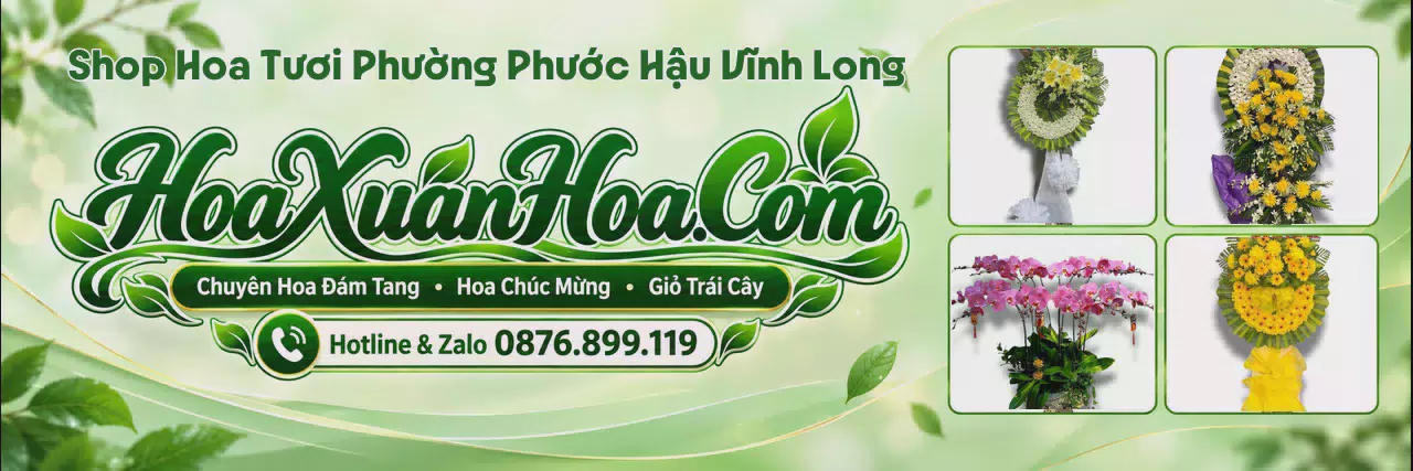Ảnh bìa Shop Hoa Tươi Tại Phường Phước Hậu Vĩnh Long - Đặt Hoa Online Tiện Lợi