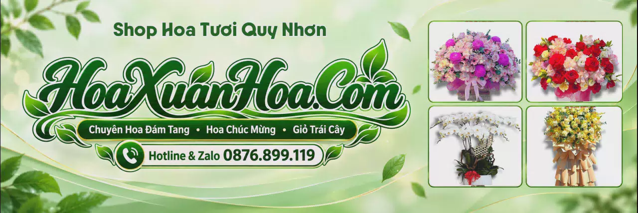 Ảnh bìa Tiệm Hoa Tươi Tại Quy Nhơn - Đặt Hoa Dễ Dàng Nhanh Chóng