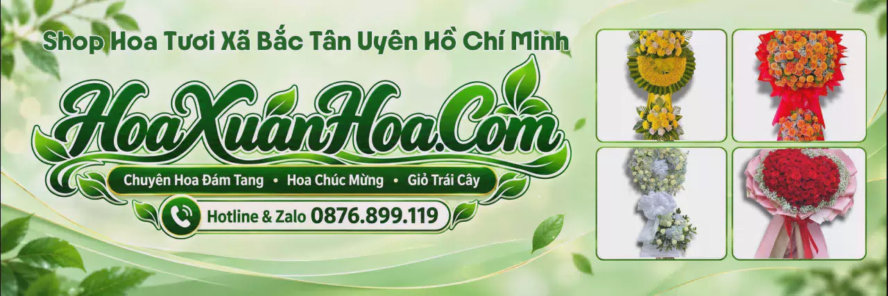 Ảnh bìa Cửa Hàng Bán Hoa Tươi Tại Xã Bắc Tân Uyên Hồ Chí Minh - Đặt Hoa Nhanh Trong Ngày