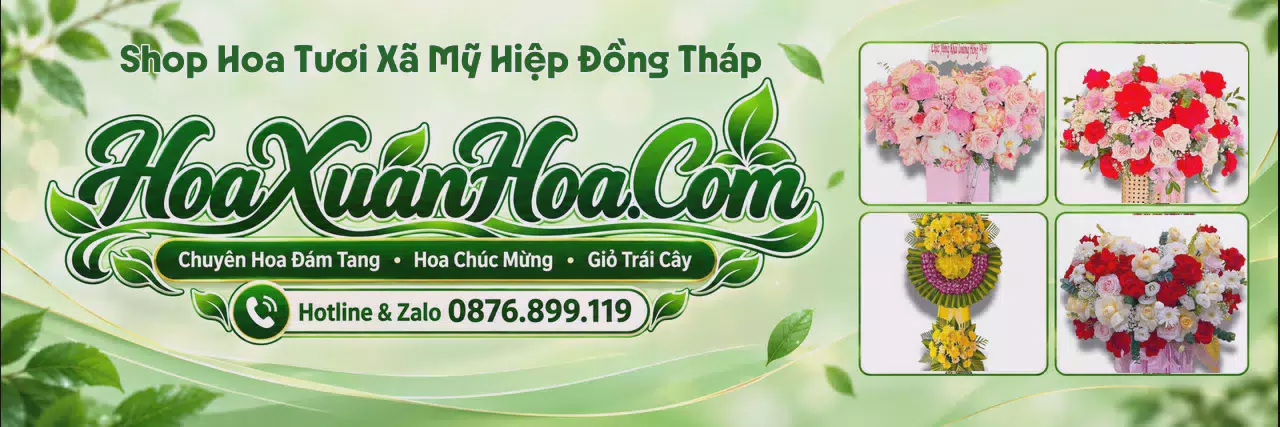 Ảnh bìa Tiệm Hoa Tươi Tại Xã Mỹ Hiệp Đồng Tháp - Đặt Hoa Tươi Trực Tuyến