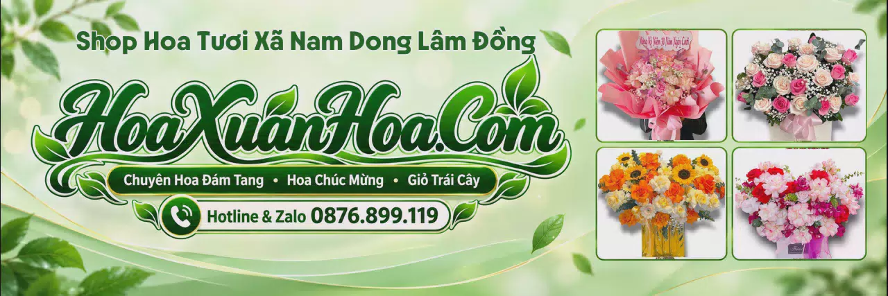 Ảnh bìa Tiệm Hoa Tươi Tại Xã Nam Dong Lâm Đồng - Đặt Hoa Online Giao Tận Nhà