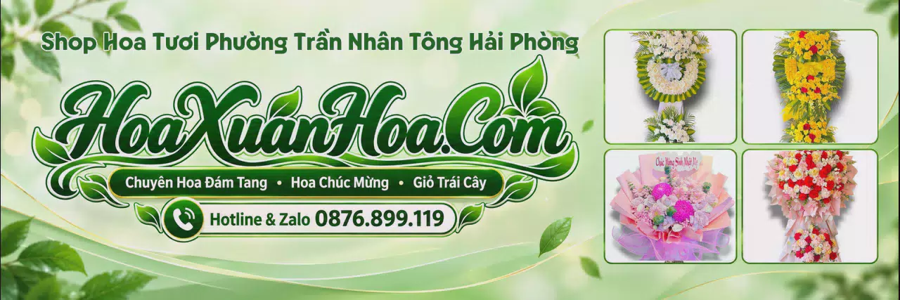 Ảnh bìa Tiệm Hoa Tươi Tại Phường Trần Nhân Tông Hải Phòng - Tiệm Hoa Nhận Giao Tận Nơi