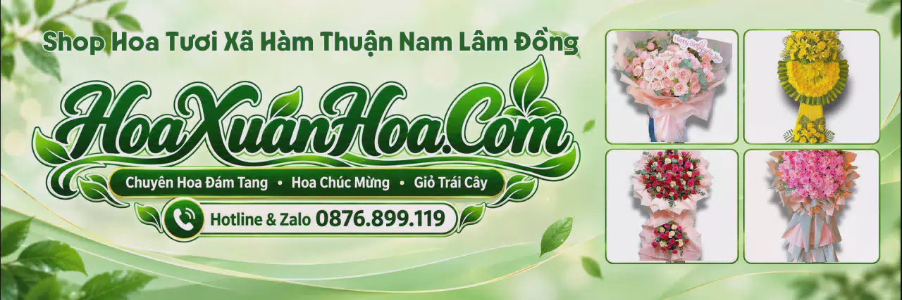Ảnh bìa Shop Hoa Tươi Tại Xã Hàm Thuận Nam Lâm Đồng - Giao Hoa Nhanh Chóng