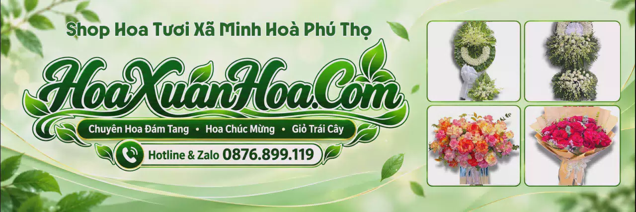 Ảnh bìa Shop Hoa Tươi Tại Xã Minh Hoà Phú Thọ - Tiệm Hoa Nhận Giao Tận Nơi
