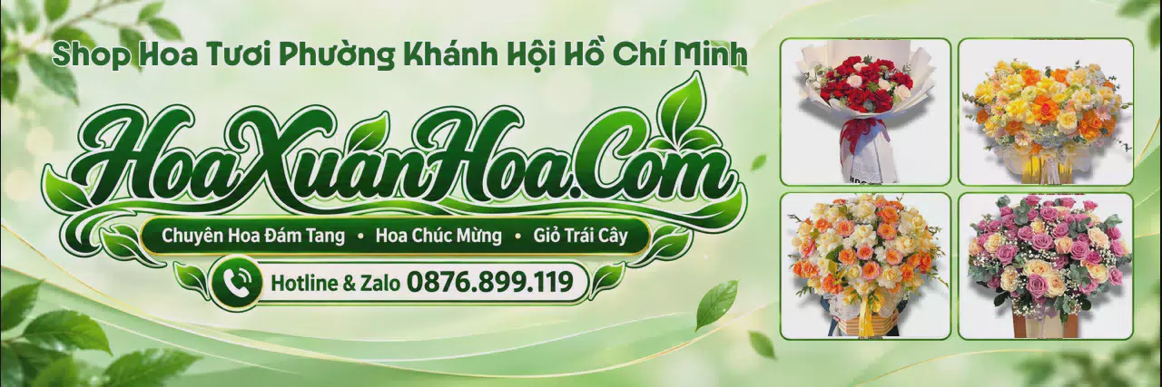 Ảnh bìa Shop Hoa Tươi Tại Phường Khánh Hội Hồ Chí Minh - Shop Hoa Tươi Giao Trong Ngày