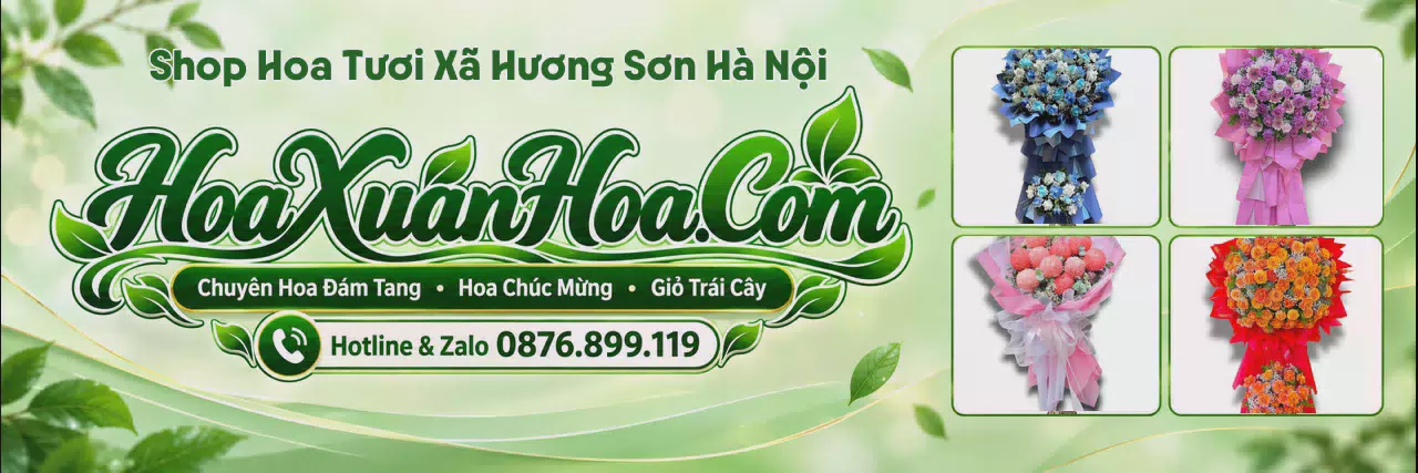 Ảnh bìa Shop Bán Hoa Tươi Tại Xã Hương Sơn Hà Nội - Shop Hoa Giao Tận Nhà