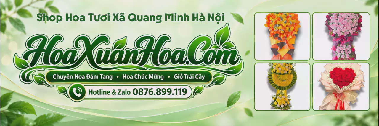 Ảnh bìa Tiệm Hoa Tươi Tại Xã Quang Minh Hà Nội - Đặt Hoa Tươi Online
