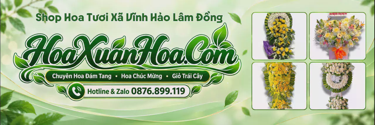 Ảnh bìa Tiệm Hoa Tươi Tại Xã Vĩnh Hảo Lâm Đồng - Giao Hoa Nhanh Trong 2 Giờ