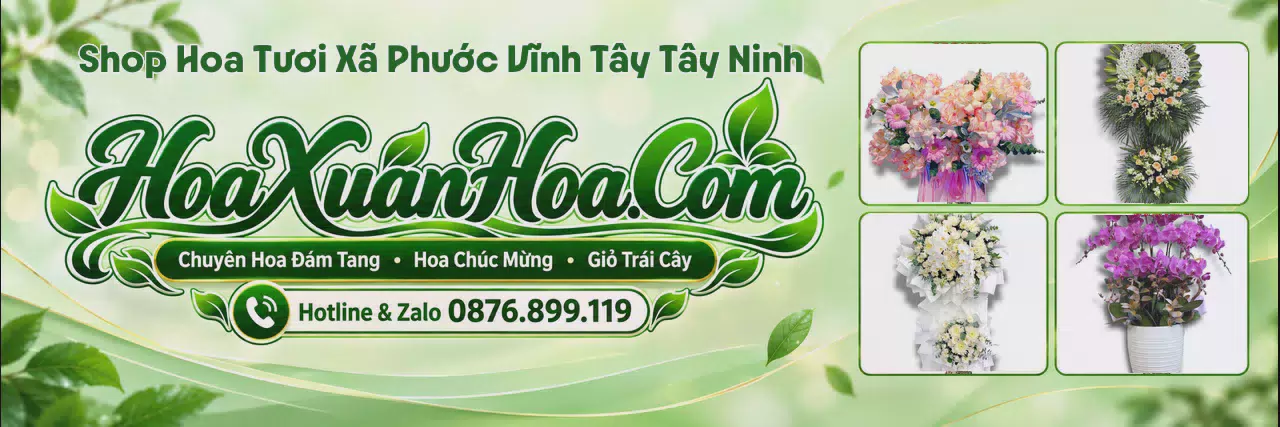 Ảnh bìa Tiệm Hoa Tươi Tại Xã Phước Vĩnh Tây Tây Ninh - Giao Hoa Nhanh Chóng