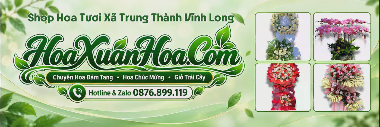 Ảnh bìa Tiệm Hoa Tươi Tại Xã Trung Thành Vĩnh Long - Shop Hoa Online Uy Tín