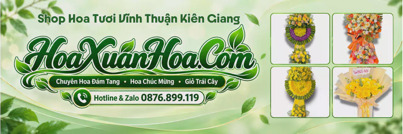 Ảnh bìa Shop Hoa Tươi Tại Vĩnh Thuận Kiên Giang - Đặt Hoa Tươi Online