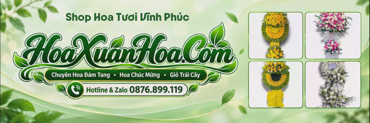Ảnh bìa Cửa Hàng Bán Hoa Tươi Tại Vĩnh Phúc - Tiệm Hoa Tươi Giao Nhanh