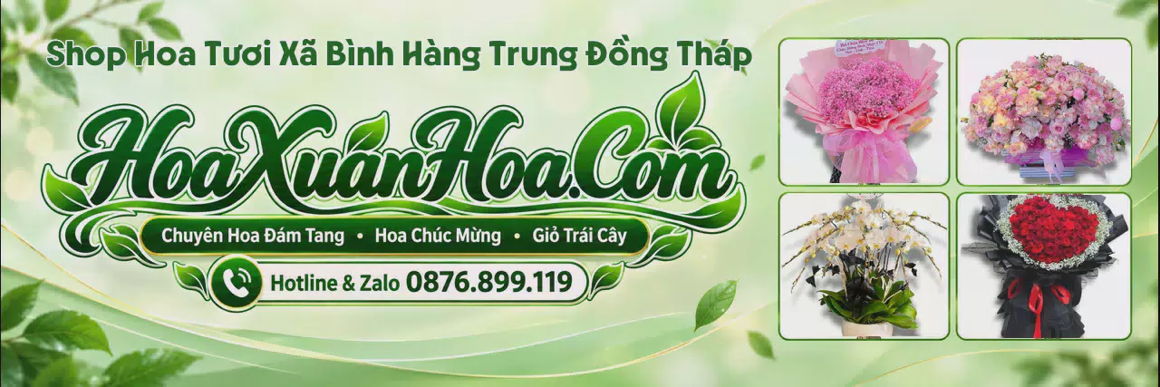 Ảnh bìa Shop Bán Hoa Tươi Tại Xã Bình Hàng Trung Đồng Tháp - Đặt Hoa Online Giao Nhanh