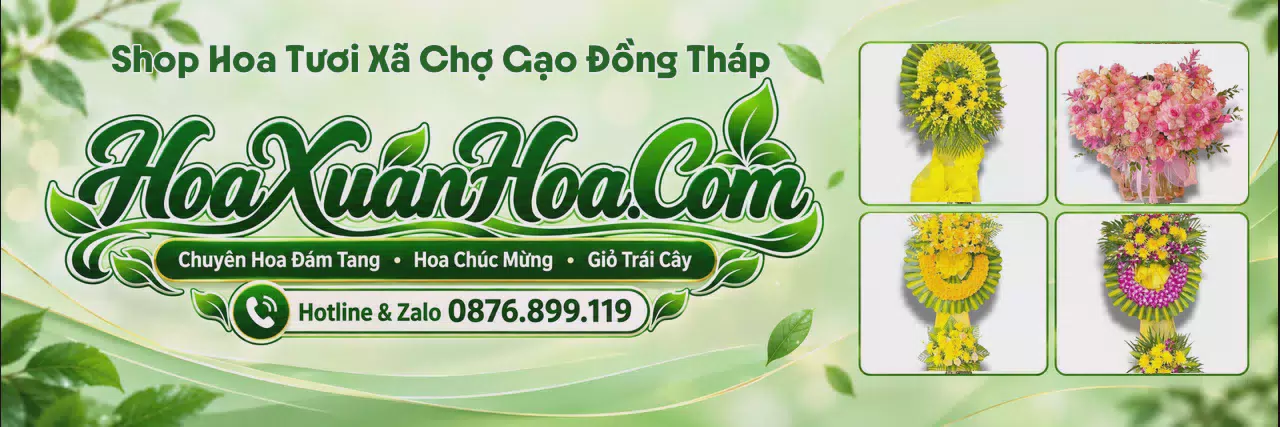 Ảnh bìa Shop Hoa Tươi Tại Xã Chợ Gạo Đồng Tháp - Shop Hoa Online Uy Tín