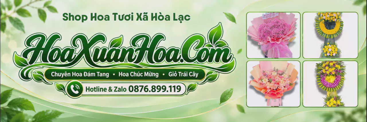 Ảnh bìa Cửa Hàng Bán Hoa Tươi Tại Xã Hòa Lạc - Dịch Vụ Hoa Tươi Tận Nơi