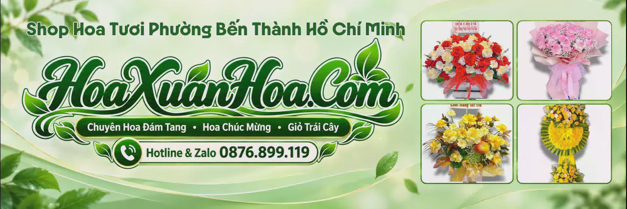 Ảnh bìa Shop Hoa Tươi Tại Phường Bến Thành Hồ Chí Minh - Dịch Vụ Đặt Hoa Trực Tuyến