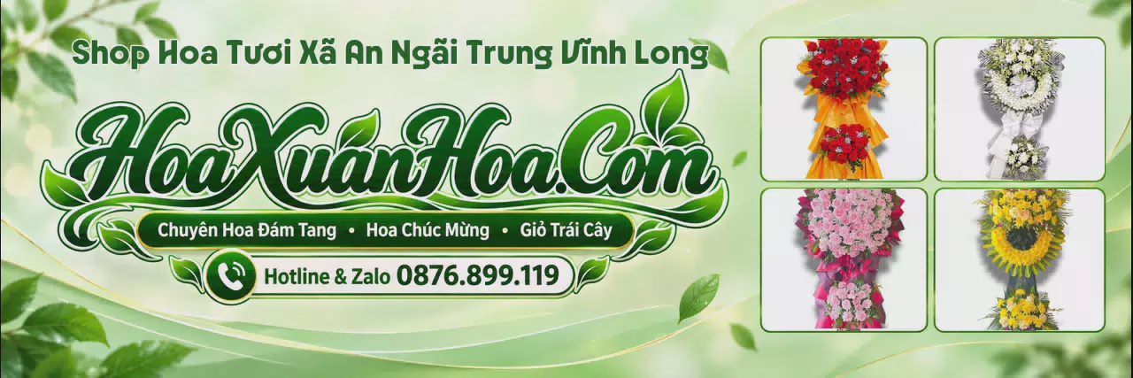 Ảnh bìa Cửa Hàng Bán Hoa Tươi Tại Xã An Ngãi Trung Vĩnh Long - Dịch Vụ Hoa Tươi Giao Nhanh