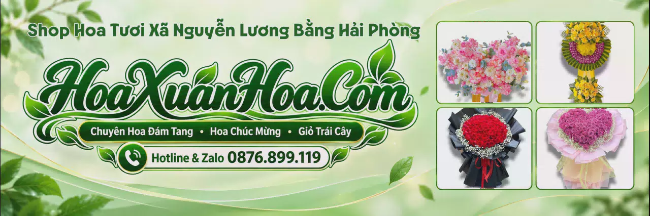 Ảnh bìa Shop Hoa Tươi Tại Xã Nguyễn Lương Bằng Hải Phòng - Đặt Hoa Tươi Trực Tuyến